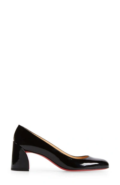Christian Louboutin Miss Sab 55 Leather Courts In Black