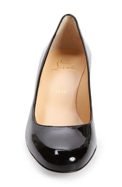 Christian Louboutin Miss Sab 55 Leather Courts In Black