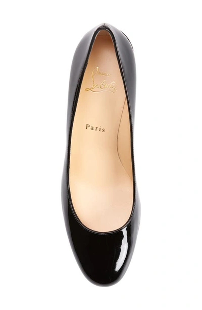 Shop Christian Louboutin Miss Sab Patent Pump In Black