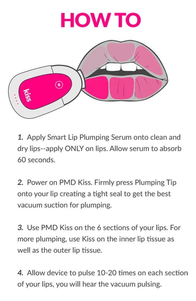 Shop Pmd Kiss Lip Plumping Device In Blush