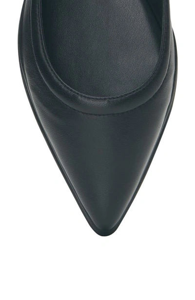 Shop Vince Camuto Bendreta Pointed Toe Ballet Flat In Black