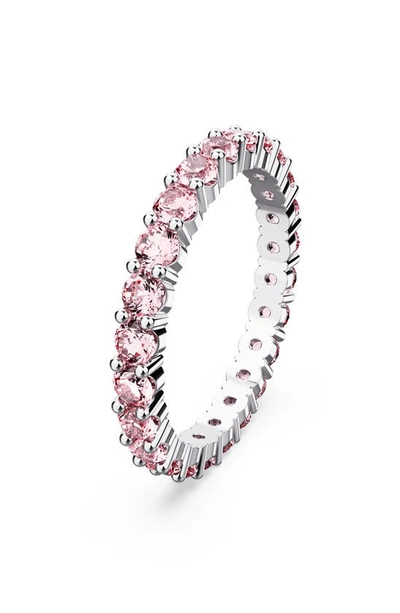 Shop Swarovski Matrix Ring In Pink