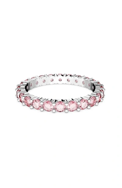 Shop Swarovski Matrix Ring In Pink