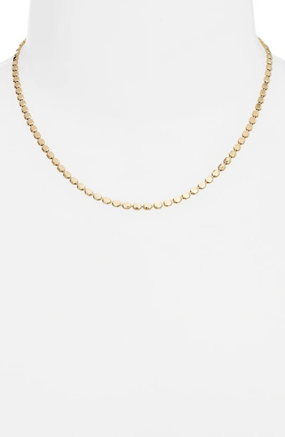 Shymi Thin Dot Chain In Gold