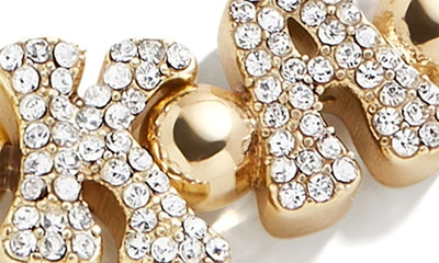Baublebar Pisa Custom Beaded Stretch Bracelet In Gold
