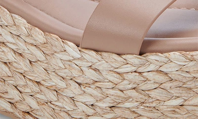 Shop Dolce Vita Cannes Espadrille Platform Sandal In Cafe Leather