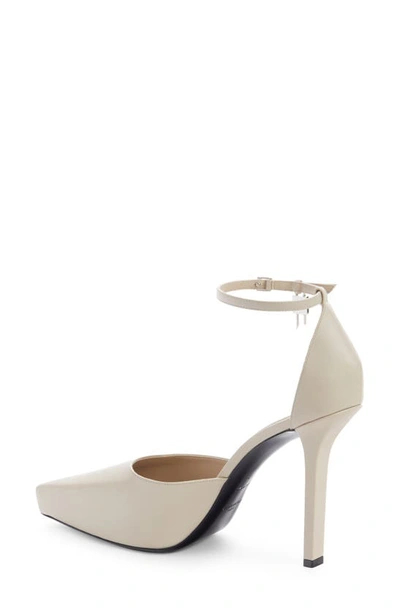 Shop Givenchy G-lock Pointed Toe Platform Pump In Ivory