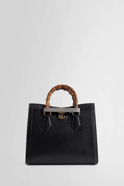 Shop Gucci Woman Black Tote Bags