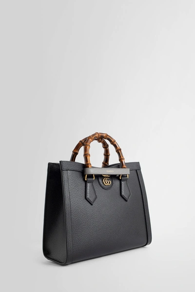 Shop Gucci Woman Black Tote Bags