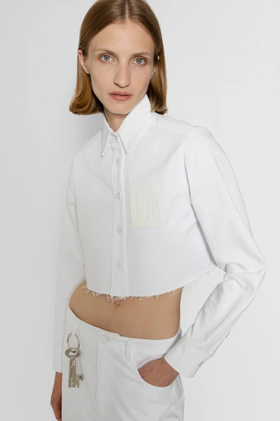 Shop Raf Simons Woman White Shirts