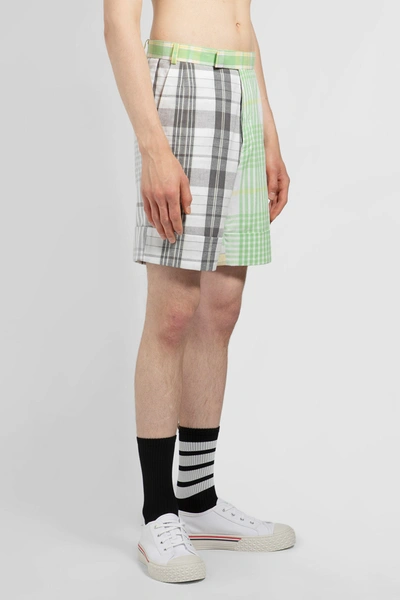 Shop Thom Browne Man Multicolor Shorts