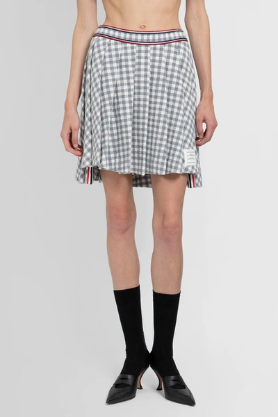 Shop Thom Browne Woman Grey Skirts