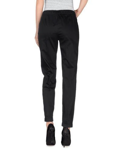 Shop P.a.r.o.s.h Casual Pants In Black
