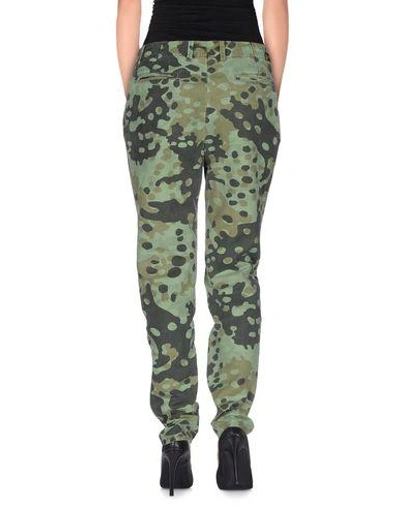 Shop Blauer Casual Pants In Military Green