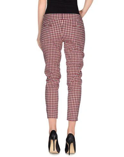 Shop Pt0w Casual Pants In Red
