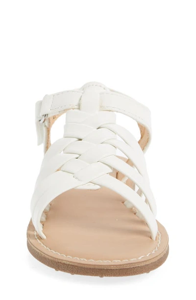 Shop Nordstrom Kids' Piper Braided Sandal In White