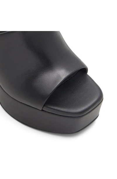 Shop Aldo Cassey Platform Sandal In Black