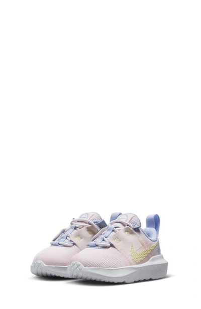 Shop Nike Crater Impact Sneaker In Pink/ Blue/ White/ Citron