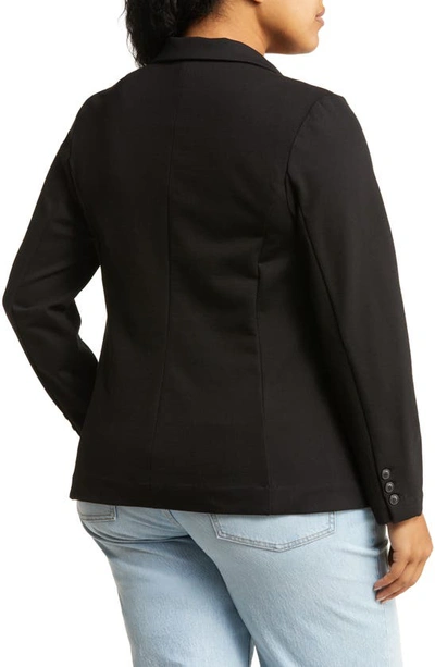Liverpool Fitted Blazer In Black