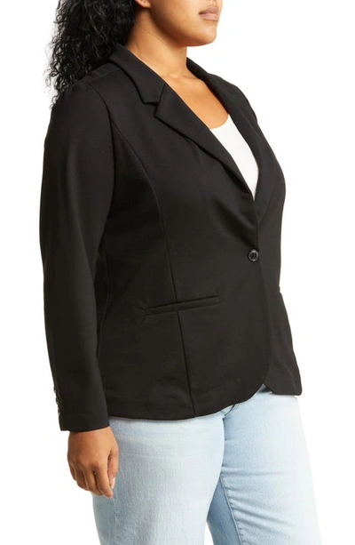 Liverpool Fitted Blazer In Black