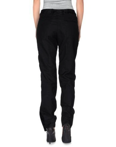 Shop Dries Van Noten Casual Pants In Black