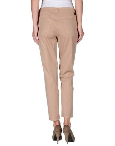 Shop Scervino Street Casual Pants In Sand