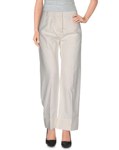 Acne Studios Casual Pants In White