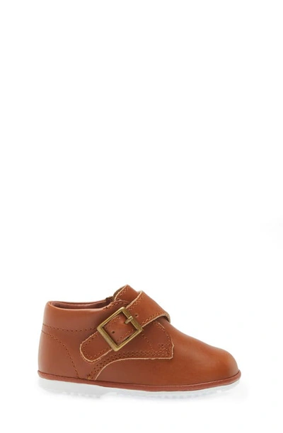 L'amour Finch Crib Shoe In Cognac