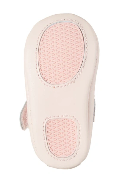 Shop L'amour Mary Jane Crib Shoe In Pink