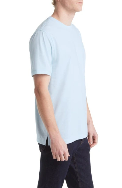Nordstrom Tech-smart Performance T-shirt In Blue Falls Feeder Stripe