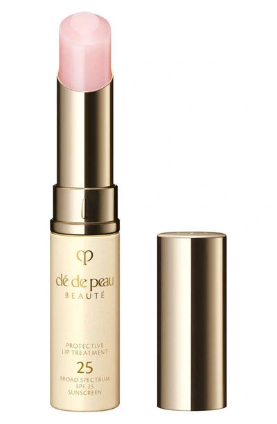 Shop Clé De Peau Beauté Refillable Uv Protective Lip Balm Spf 25 In Regular
