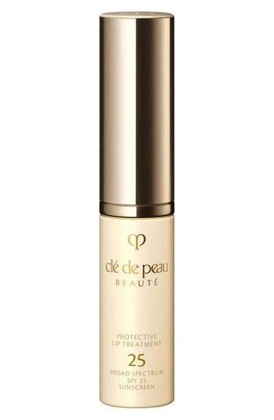 Shop Clé De Peau Beauté Refillable Uv Protective Lip Balm Spf 25 In Regular