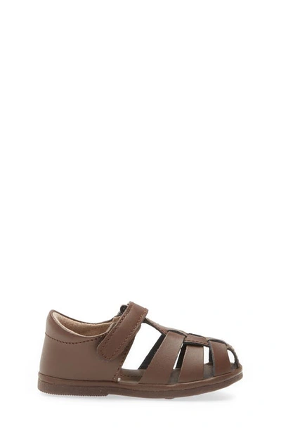 Shop L'amour Christie Fisherman Sandal In Brown