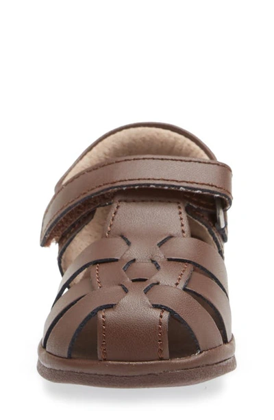 Shop L'amour Christie Fisherman Sandal In Brown