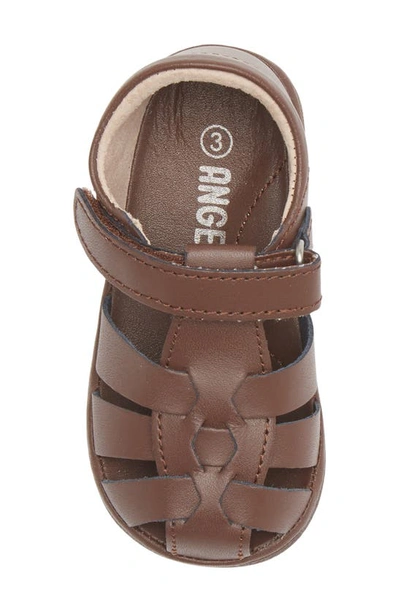 Shop L'amour Christie Fisherman Sandal In Brown