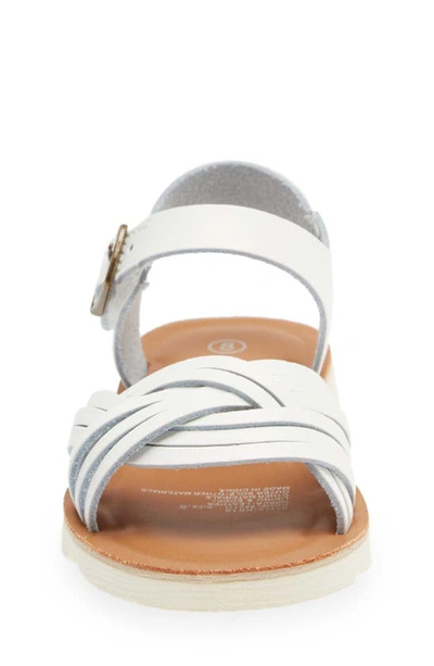 Shop L'amour Athena Sandal In White