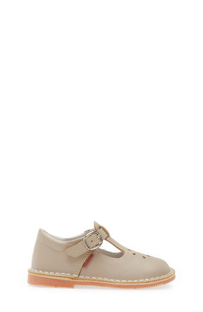 Shop L'amour Joy Classic T-strap Shoe In Almond