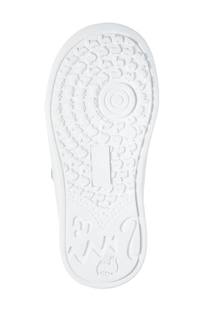 L'amour Caroline Scallop Sneaker In Silver