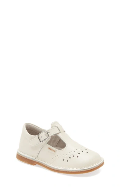 Shop L'amour Kids' Ruthie T Strap Mary Jane In Pearl White