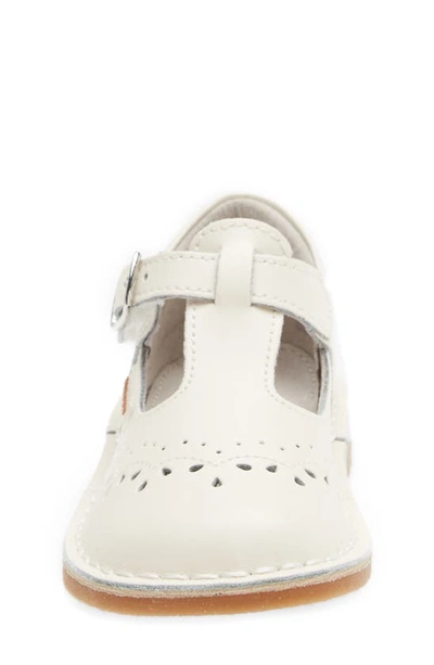 Shop L'amour Kids' Ruthie T Strap Mary Jane In Pearl White
