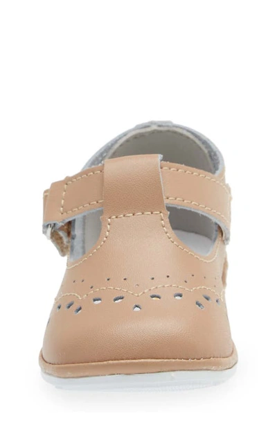 Shop L'amour Kids' Birdie T-strap Mary Jane In Latte