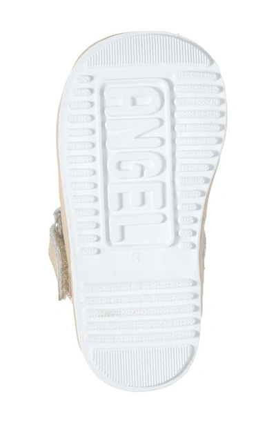 L'amour Kids' Birdie T-strap Mary Jane In Latte