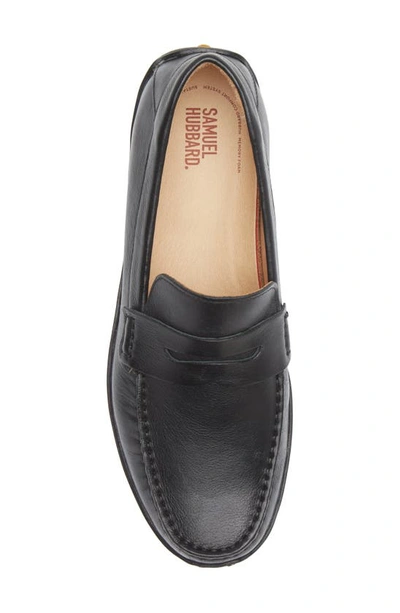 Shop Samuel Hubbard Free Spirit For Him Loafer In Black Leather