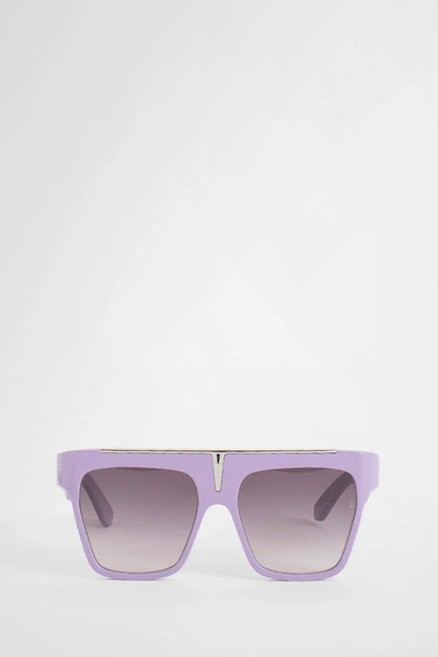 Shop Jacques Marie Mage Unisex Purple Eyewear