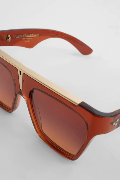 Shop Jacques Marie Mage Unisex Red Eyewear