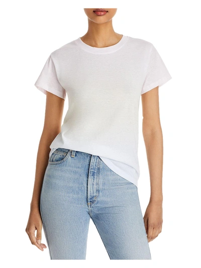 Shop Splendid Eloise Womens Ombre Cotton T-shirt In White