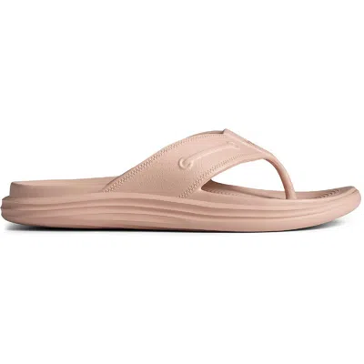 Shop Sperry Windward Float Womens Slip-on Casual Thong Sandals In Beige