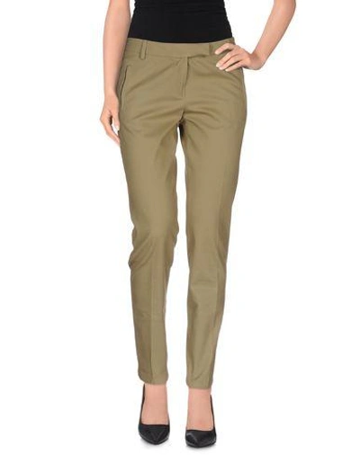 Shop True Royal Casual Pants In Military Green