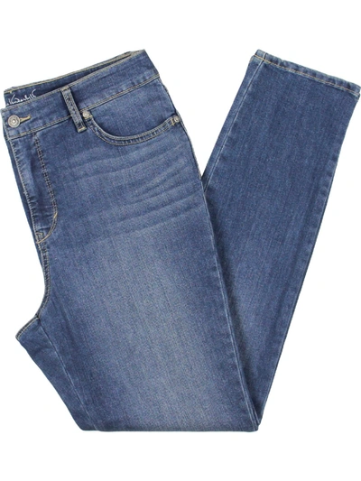 Shop Gloria Vanderbilt Womens Denim Medium Wash Skinny Jeans In Blue