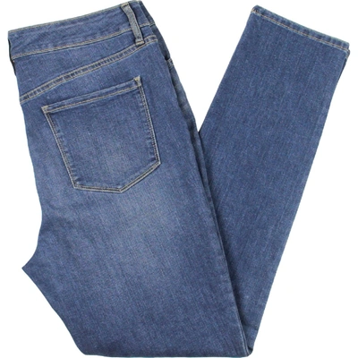 Shop Gloria Vanderbilt Womens Denim Medium Wash Skinny Jeans In Blue